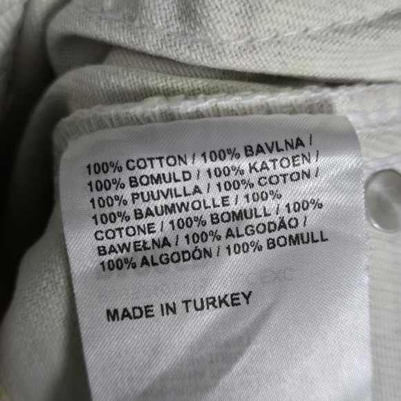 NEW Free People Ragged Priest Trail Jeans Plaid Utility Cargo Wide Straight Leg - Picture 14 of 16